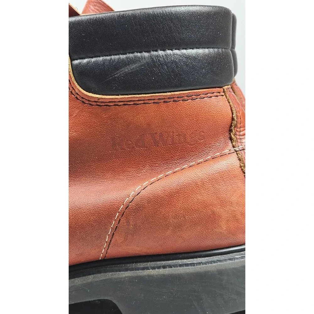 Red Wing Shoes vtg red